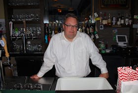 “I love art and entertainment and it seemed like the right opportunity and fit for me, so I just dove right in on a whim,” says Allan Bearns, the new owner of Erin's Pub. Andrew Waterman/The Telegram