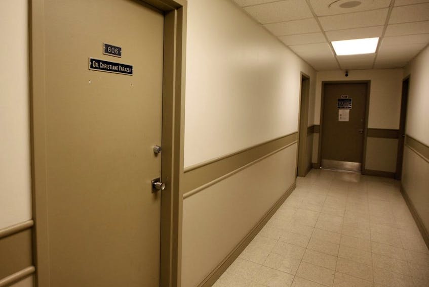 A 2011 file photo from the hallway outside Dr. Christiane Farazli's endoscopy clinic.