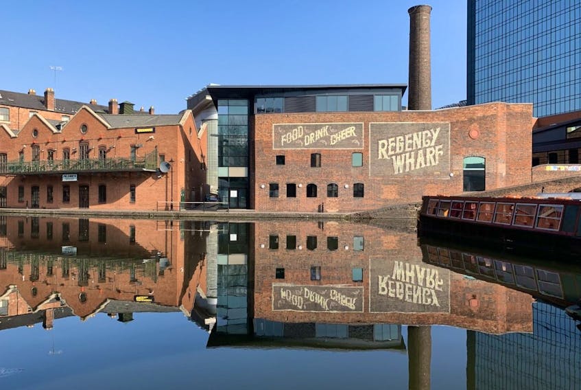  One of the man canals reflecting Birmingham’s history. RITA DEMONTIS/TORONTO SUN