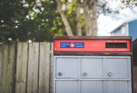 Canada Post mailbox.