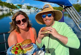 Throw out the anchor and break out the barbecue. Boat burgers are definitely fit to eat. – Angela Sulley photo