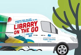 A new mobile outreach library vehicle will offer programs and outreach services throughout the St. John’s metro region. Contributed