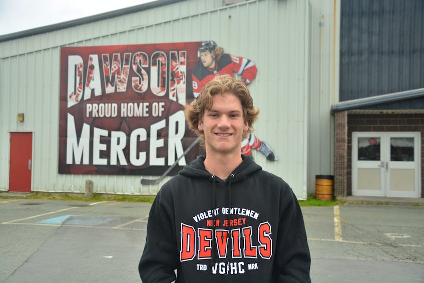 From the Rock to Jersey – Dawson Mercer keeps home in his heart