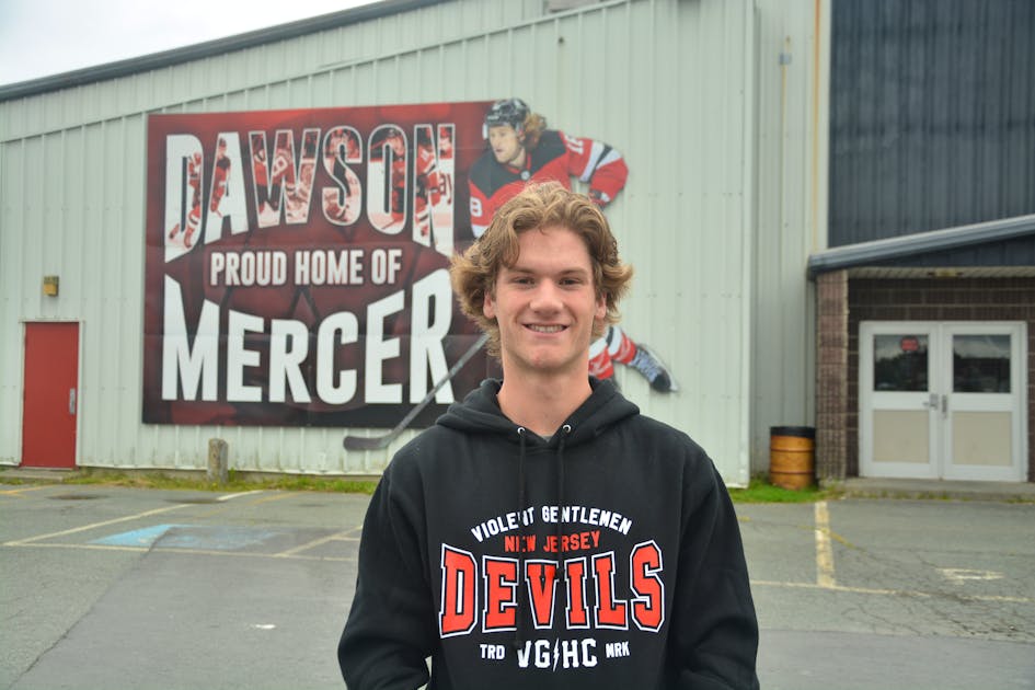 From the Rock to Jersey – Dawson Mercer keeps home in his heart
