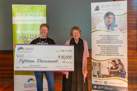 P.E.I. Handpie Company owner named winner of PEIBWA business pitch competition