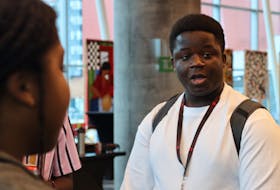 Richard Popoola attended the National Black Canadians Summit 2022 at the Halifax Convention Centre on Saturday, July 30, 2022.