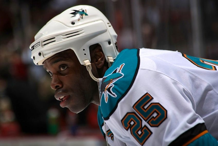 According to multiple reports, former Shark Mike Grier was a frontrunner to replace San Jose GM Doug Wilson.