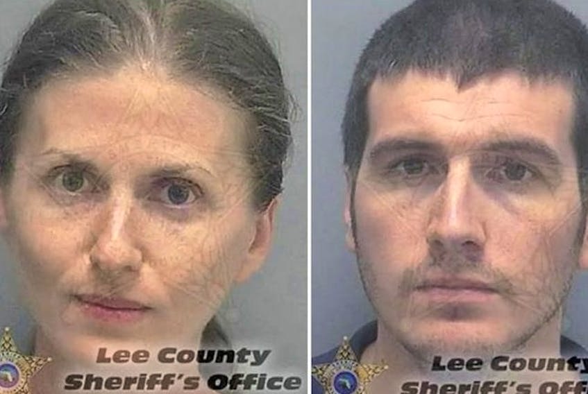 Sheila O’Leary was convicted of killing her 18-month-old child in 2019 by starving him to death with a diet consisting of only raw fruit and vegetables and breast milk. Her husband, Ryan (right), will go on trial at a later date.