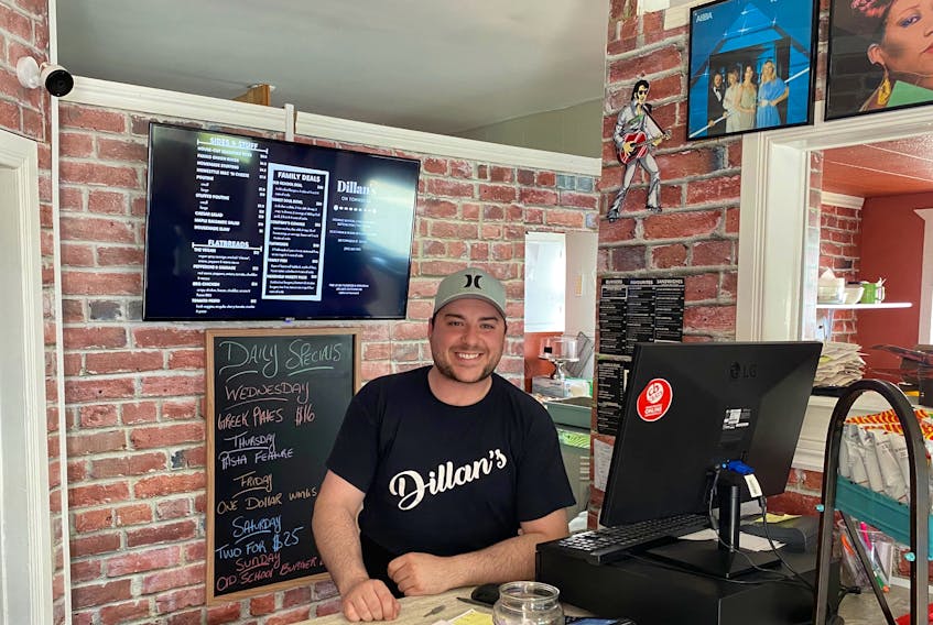 Dillan’s on Townsend owner Dillan MacNeil found success during the COVID-19 pandemic with his take-away food restaurant in Sydney. DAVID JALA/CAPE BRETON POST
