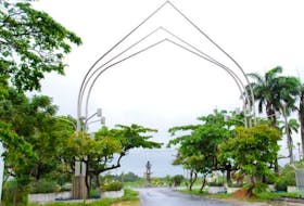 Independence Arch of Guyana initiated by James G. Campbell.
