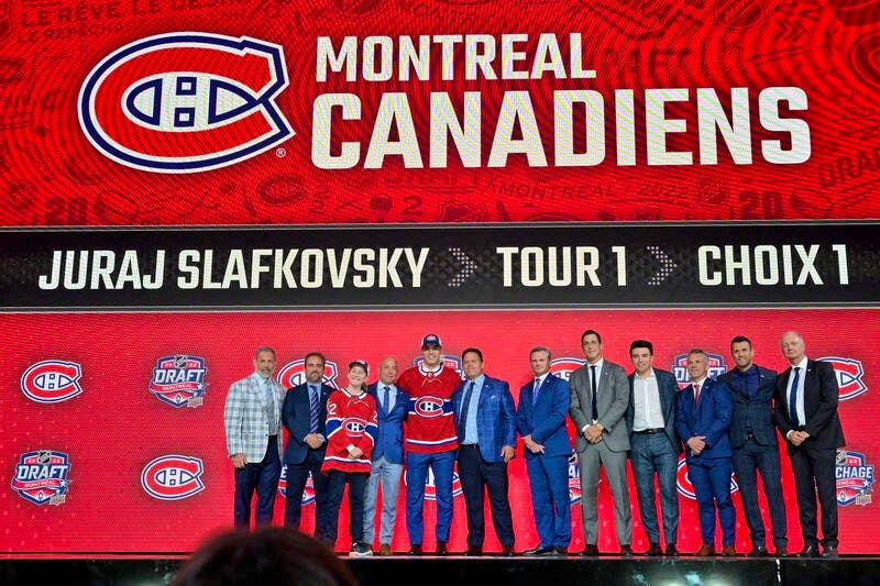 Montreal Selects Juraj Slafkovsky No. 1 in the N.H.L. Draft - The