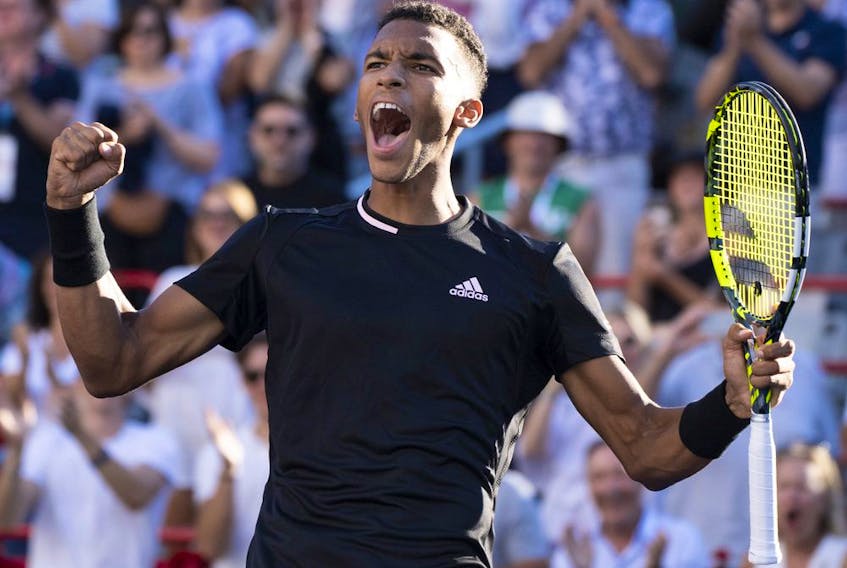 The statistics heavily favoured Montrea's Félix Auger-Aliassime in his match against Britain's Cameron Norrie. Auger-ALiassime went to the net 11 times and won 10 of those points. He also had 29 winners to only 11 for Norrie.