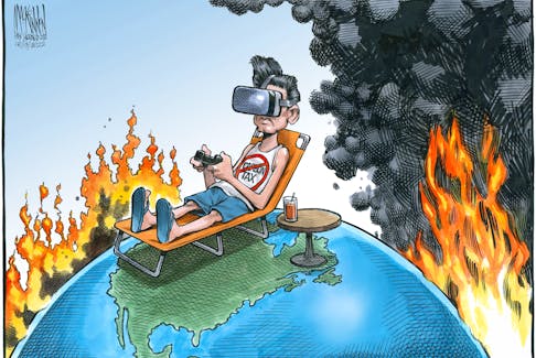 Bruce MacKinnon's editorial cartoon for August 13, 2022.