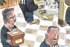 Preview of Michael de Adder's editorial cartoon for August 15, 2022.