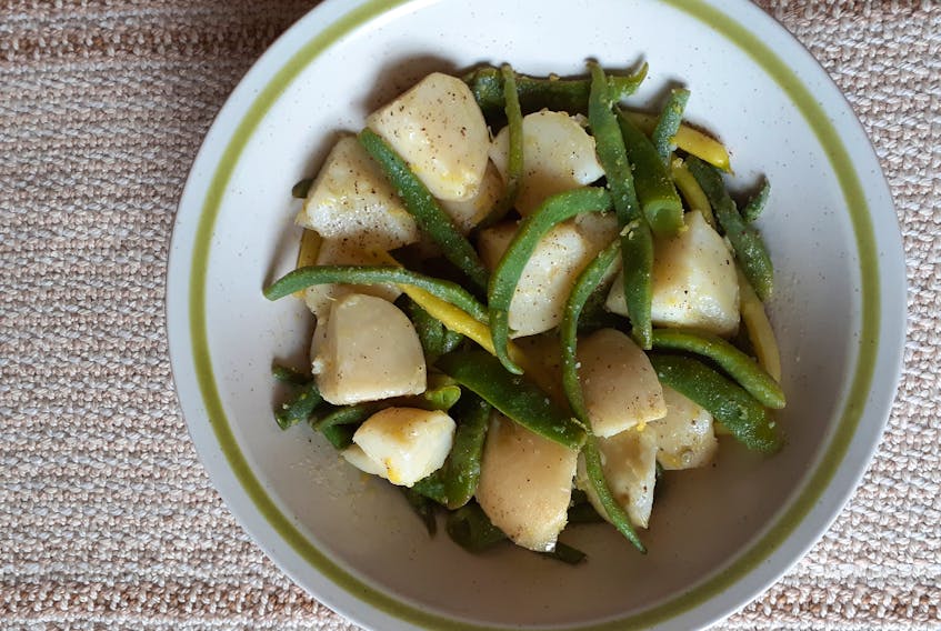 This recipe for Potatoes and Green or Yellow Beans is a great way to use fresh summer vegetables. Contributed