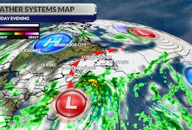 A developing low near Cape Cod will bring unsettled weather to the region mid-week.