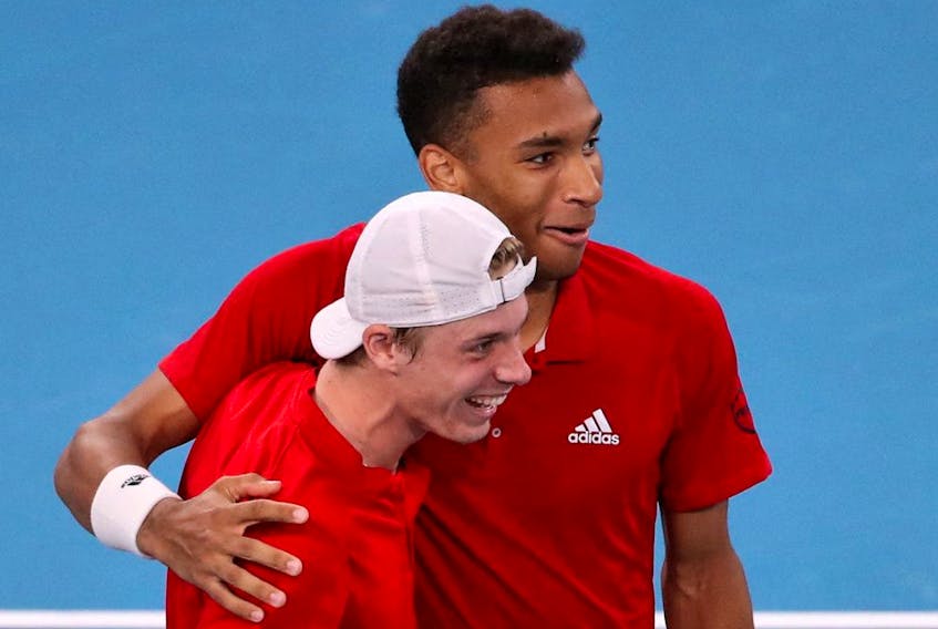 As they proved in January at the ATP Cup, which they won, Montreal's Félix Auger-Aliassime and Denis Shapovalov of Richmond Hill, Ont., are a formidable duo when they team up for Canada.