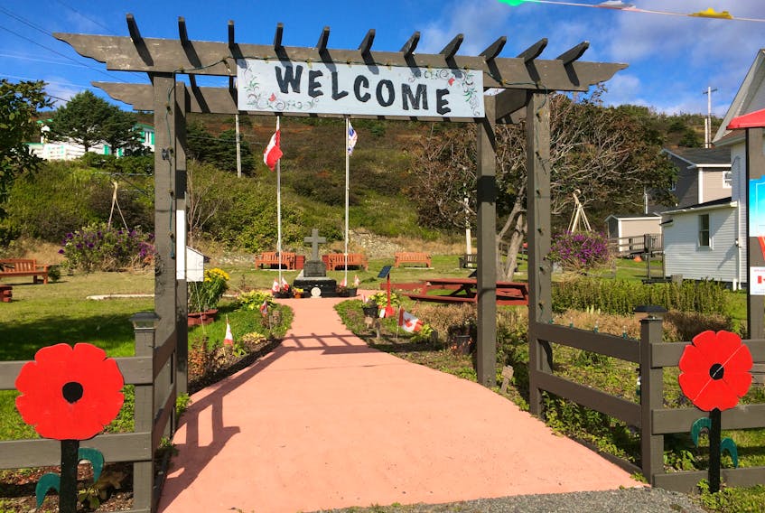 Residents of St. Vincent's-St. Stephen's-Peter's River will hold a rally Thursday to make potential buyers of Roman Catholic Church property in the town aware of how much the Pte. Kevin Kennedy Memorial Garden — located on church property — means to them. Madonna Martin photo