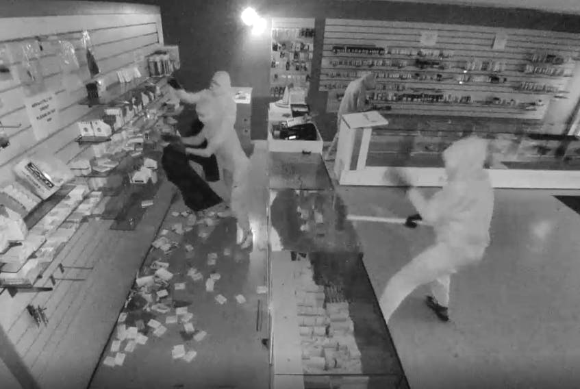 Police are investigating a break-in and theft at a business in Carbonear on Monday, Aug. 8.