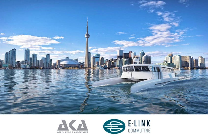 Aspin Kemp & Associates Inc. (AKA) will be working with e-Link Commuting Co. Ltd. on designing a new class of solar powered vessels. Contributed.