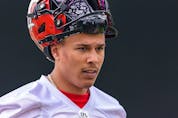 Stampeders rookie Jalen Philpot scored his first CFL touchdown in last weekend's loss to the B.C. Lions.