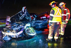 One man was hospitalized after his car overturned multiple times on the T.C.H. in St. John's early Friday morning. Saltwire Network
