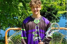 Pictou County's Lachlan MacDonald is competing at the lacrosse nationals in Ontario.