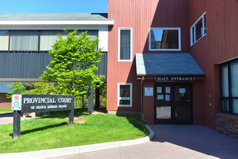The P.E.I. provincial court building in Charlottetown is located on Water Street. File