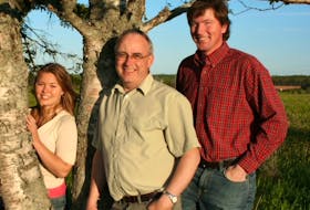 Award-winning P.E.I. folk music group Fiddlers’ Sons, made up of Eddy Quinn, John B. Webster and Cynthia MacLeod will be taking the stage at the Katherine Hughes Memorial Hall on Aug. 5.