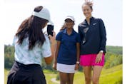  Michelle Wie West helped tee off Shaw Charity Classic week during Blakes Women’s Day at Canyon Meadows Golf and Country Club on Monday, Aug. 1, 2022.