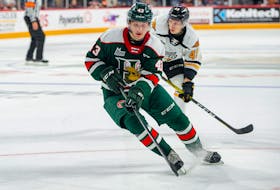 Hammonds Plains native Jake Furlong, who is a defenceman with the Halifax Mooseheads, is the highest-ranked Nova Scotian for this year's NHL draft. - QMJHL
