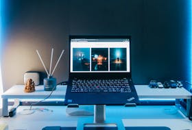 When setting up a home workstation, some of the important things to keep in mind include using a good chair that can be raised to the proper height and positioning computer screens at the correct level. - Unsplash