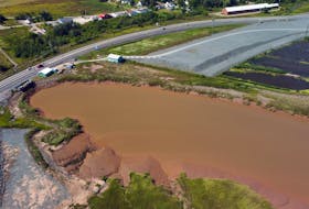 August 22, 2022--Drone footage of the current Hwy. 101 twinning road construction project at Windsor, Nova Scotia. (for Aaron Beswick story)
ERIC WYNNE/Chronicle Herald
