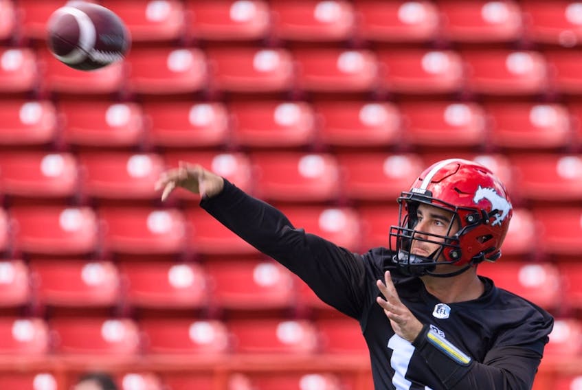 Jake Maier, who will start for the Calgary Stampeders when they face the Blue Bombers in Winnipeg on Thursday, calls fellow quarterback Bo Levi Mitchell “one of the best teammates I’ve ever had.”