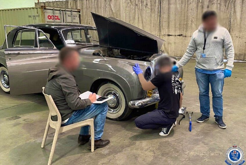  It appears police removed the drugs, reassembled the car and allowed it to proceed on its journey to be delivered to whomever might be expecting it.