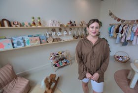 Bria Doiron, owner of Flora James Shop on Brunswick Street in Halifax. The store is set to open Sept. 4.
- Eric Wynne