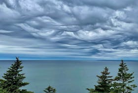 SaltWire Network journalist Tina Comeau caught rare asperitas clouds at Smugglers Cove in Meteghan, N.S. in 2020.