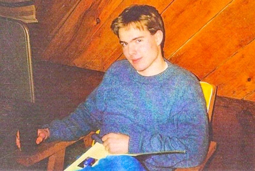This photo of Kenley Matheson was taken shortly before he disappeared on Sept. 21, 1992, while attending Acadia University in Wolfville, N.S. CONTRIBUTED