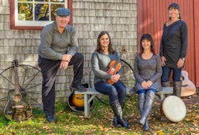 Award-winning P.E.I. folk music group Treble with Girls is performing at the Katherine Hughes Memorial Hall on Sept. 2.Contributed