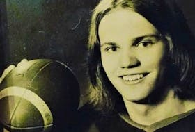 The CEC Athlete of the Year 1972-73 photo for football and basketball captain and star Anthony Purdy. Contributed