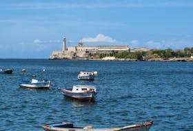 Boats dot the water surrounding Havana, Cuba. George Brown • Unsplash