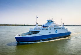 MV Saaremaa 1, owned by Société des traversiers du Québec (STQ), has departed Trois-Rivie, Quebec to Caribou, Nova Scotia as Northumberland Ferries Limited looks to secure an interim replacement vessel. Contributed