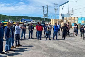 The FFAW demonstrated at St. Anthony Seafoods in mid-July, on behalf of Northern Peninsula fish harvesters, to protest shrimp prices.