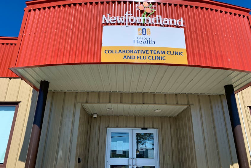 The Eastern Health Collaborative Team Clinic on Mundy Pond Road accepts walk-in patients. BARB SWEET/THE TELEGRAM