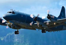 A Royal Canadian Air Force CP-140 Aurora will conduct a flyby north of Kentville as part of a graduation ceremony for new RCAF cadets at the 5th Canadian Division’s Support Base Detachment Aldershot on Sept. 1.