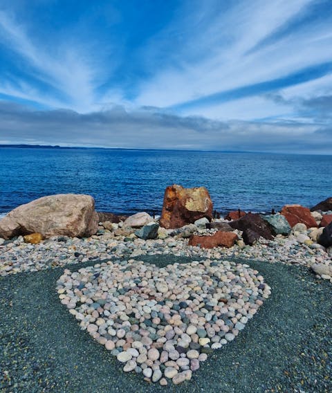 Ron O'Toole was wandering along the beach in Conception Bay South, N.L., when he came across this lovely heart made of beach rocks. He said he was looking for a nice spot to take photos of the coastline when he found it. This photo is sure to crack the stoniest of hearts. Thank you for sharing, Ron.