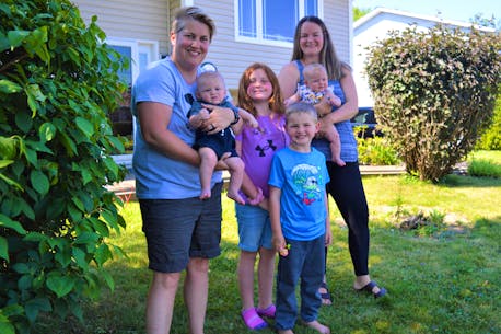 From COVID-19 wedding to birth of twins: Cape Breton couple's proud love and family
