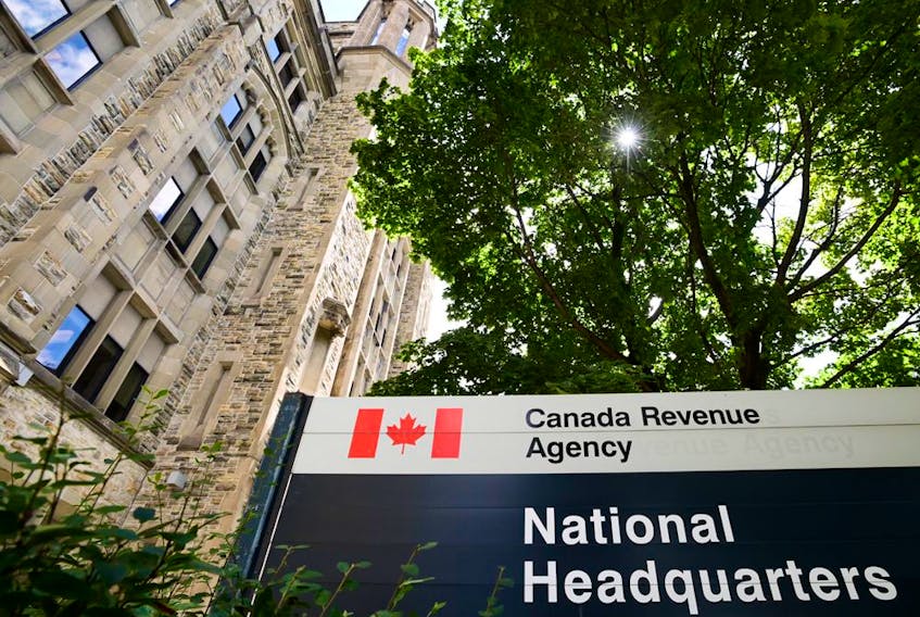 The Canada Revenue Agency headquarters' Connaught Building in Ottawa.