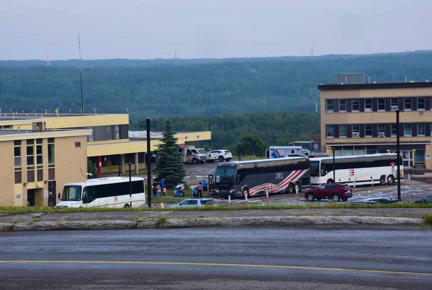 Patients and residents of some Grand Falls-Windsor healthcare facilities were evacuated due to the proximity of wildfires and smoke. As of Monday, it looked like the area was getting some reprieve, Health Minister Tom Osborne said, so there were no further plans to evacuate unless the situation changes. Contributed photo.