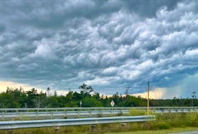 Jason Dain caught these clouds associated with a thunderstorm in Timberlea, N.S., last week.
